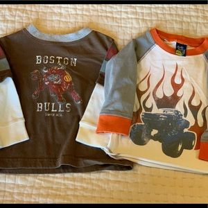 2 LS Boys T-shirts